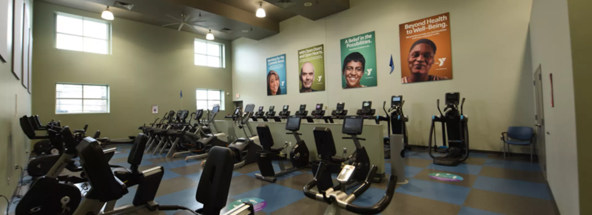 Druid Hill Y cardio room