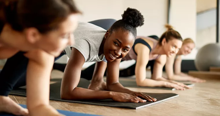 Group exercise class
